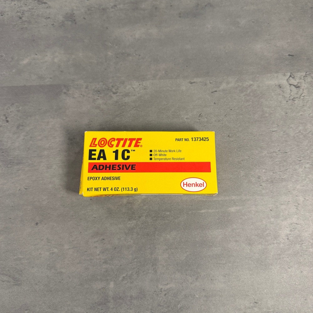 Loctite EA 1C Epoxy Adhesive 4oz 1373425 Off-White Temperature Resistant NEW